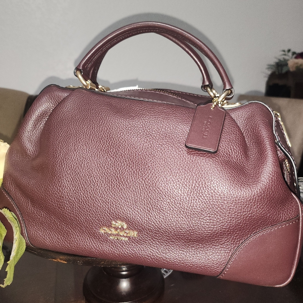 Coach Lane Zip Satchel...Never Used
